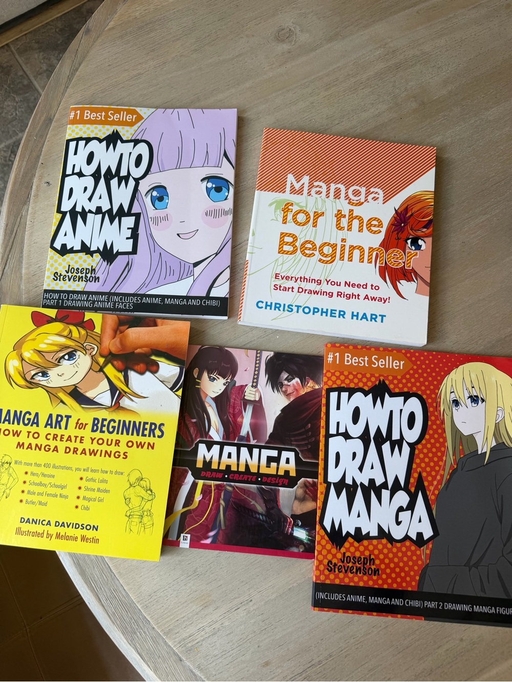 Manga drawing art books